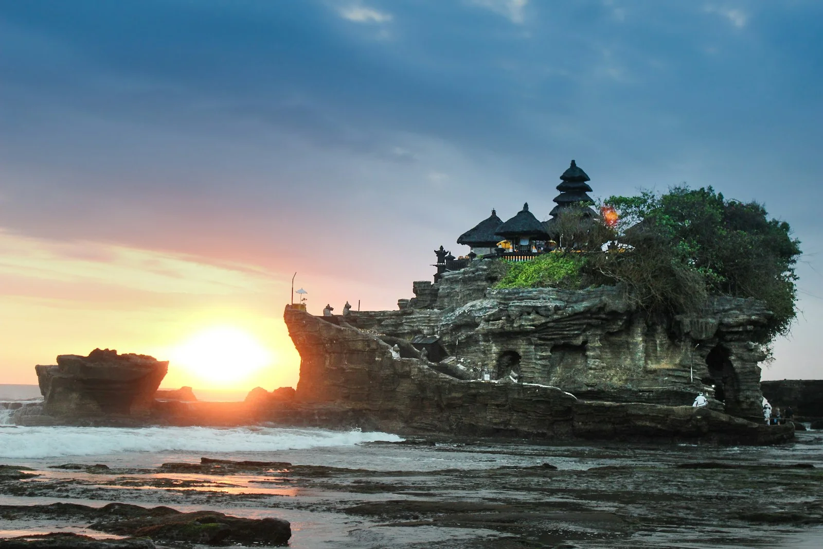 Traditional Balinese Temple Atmosphere